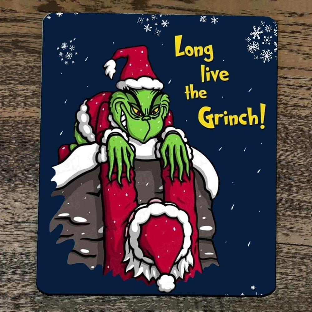 Mouse Pad Long Live the Grinch Saved‎ Xmas Christmas